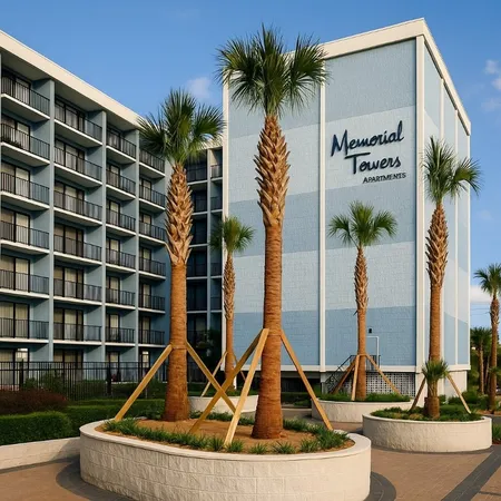 a black and white checkered floor