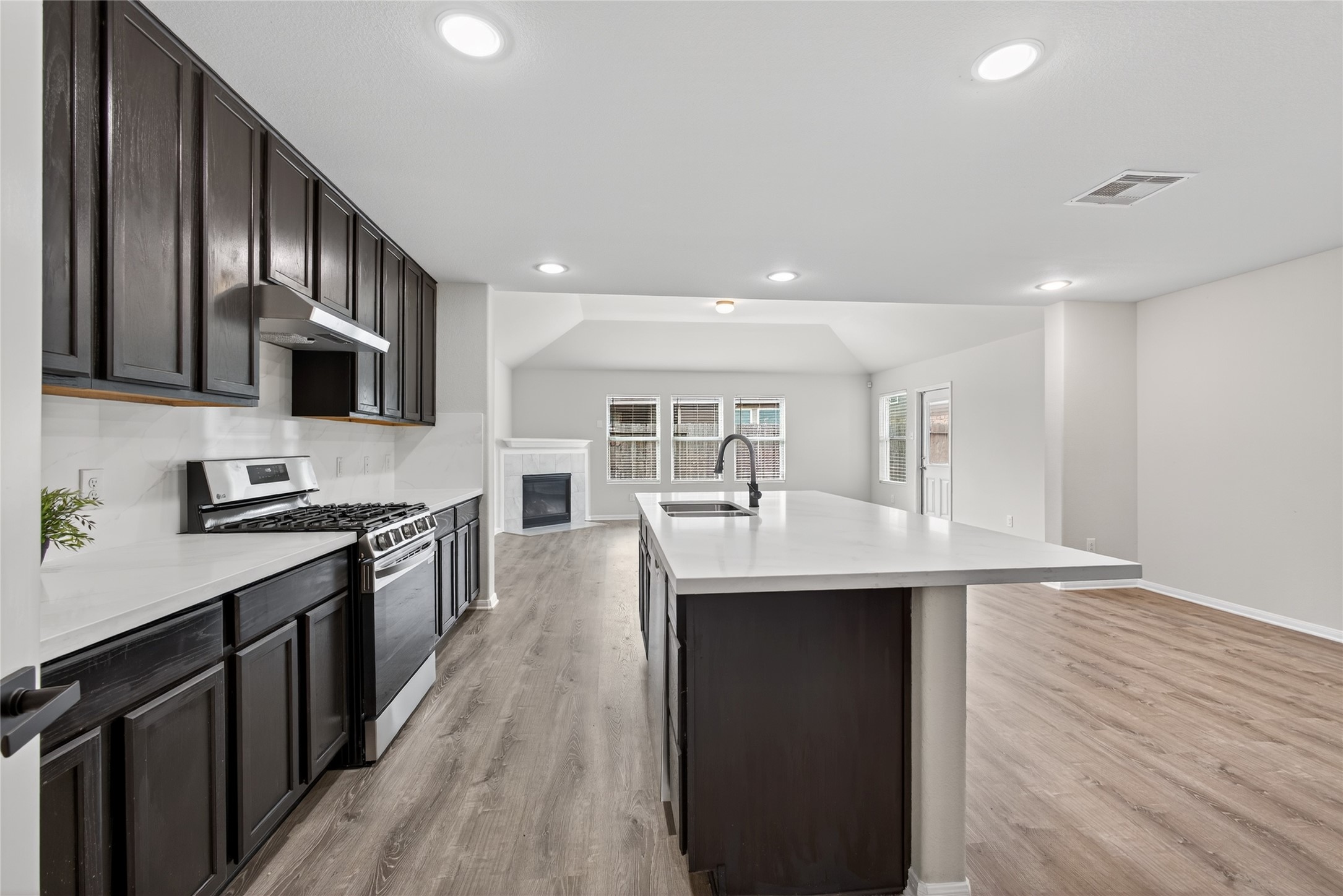 2306 Garden Square Path Spring, TX 77386 - Photo 11 of 49 Beautiful Kitchen with new quartz counters and NEW appliances