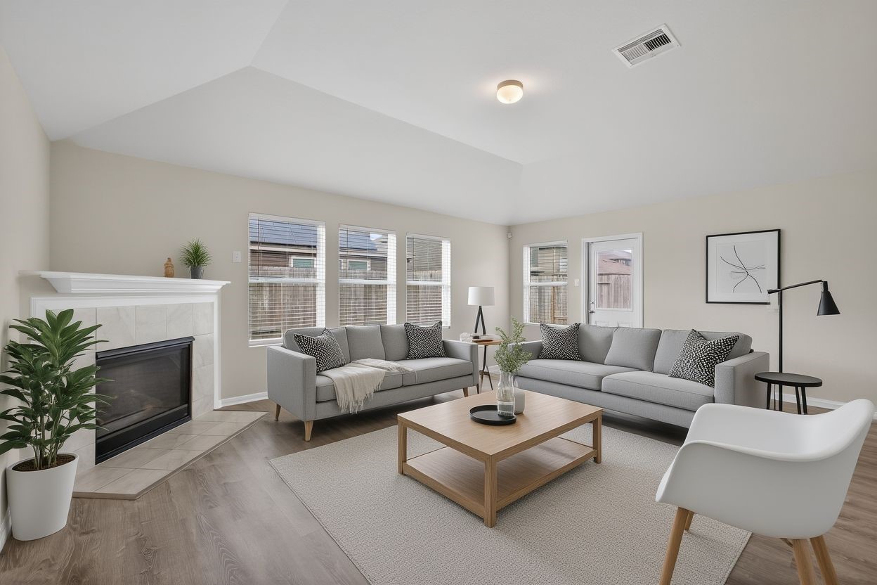 2306 Garden Square Path Spring, TX 77386 - Photo 16 of 49 Living Room-Virtually Staged