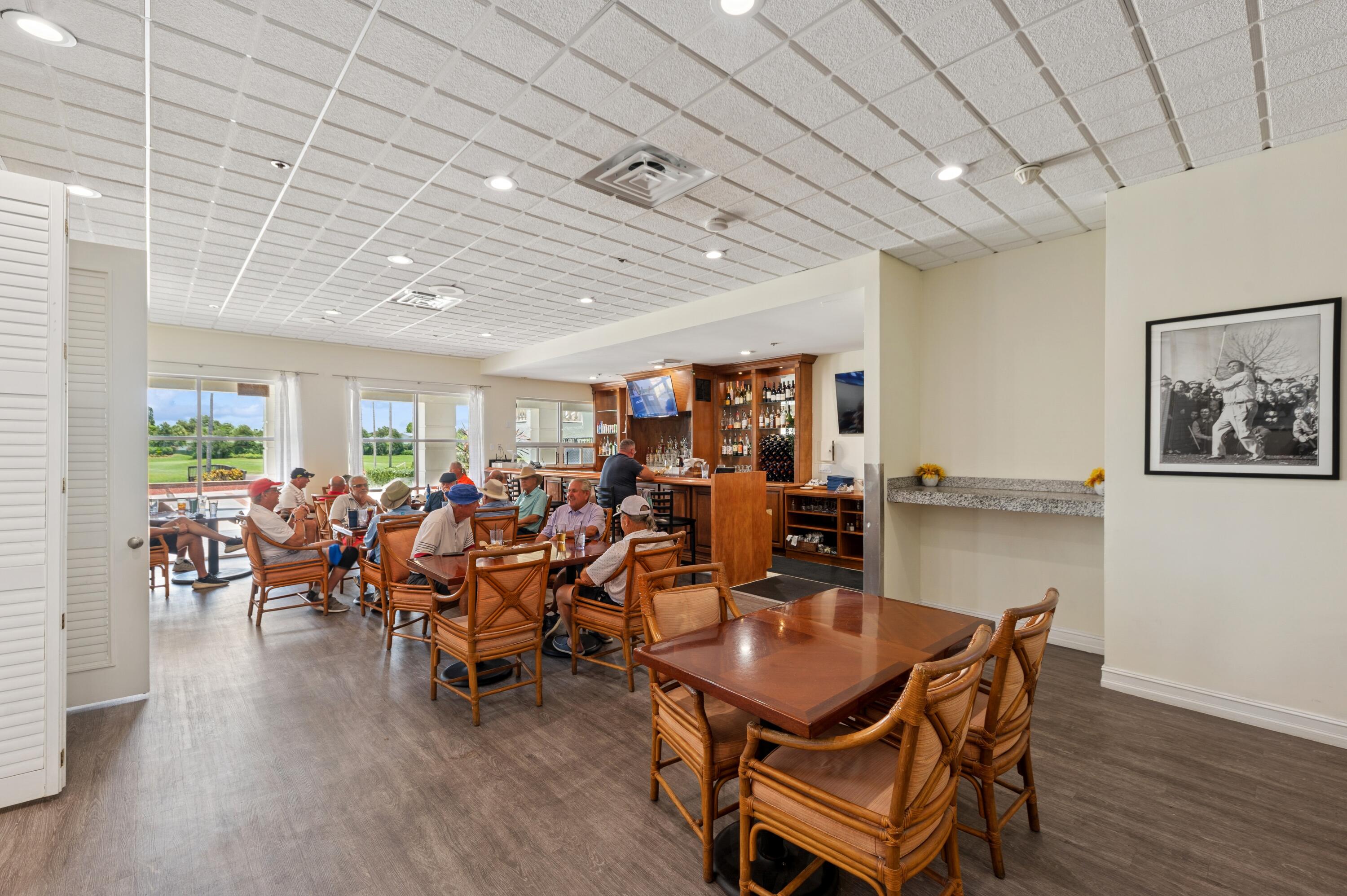 17340 Boca Club Boulevard, Unit 702 Boca Raton, FL 33487 - Photo 32 of 33 27_17340-Boca-Club-Blvd_Restaurant_Print