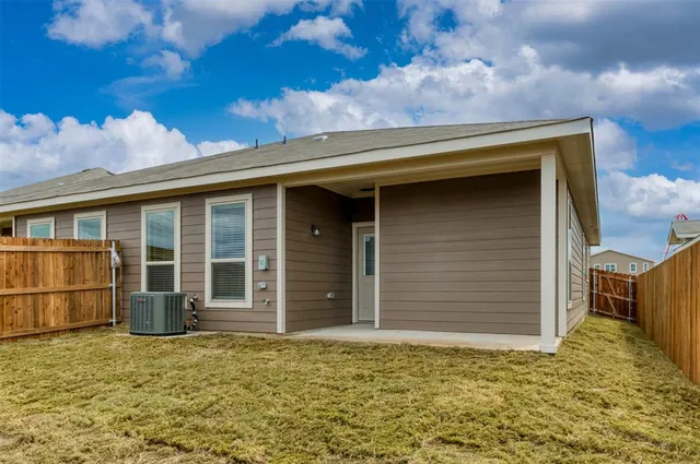 a house with a outdoor space