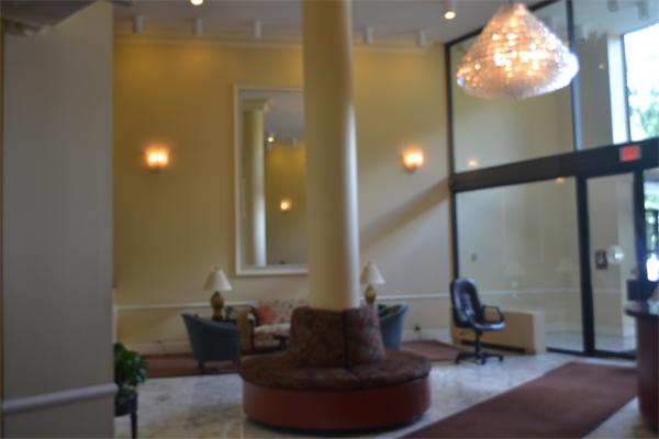 280 Boylston Street, Unit 709 Newton, MA 02467 - Photo 10 of 11 a living room with furniture and a chandelier