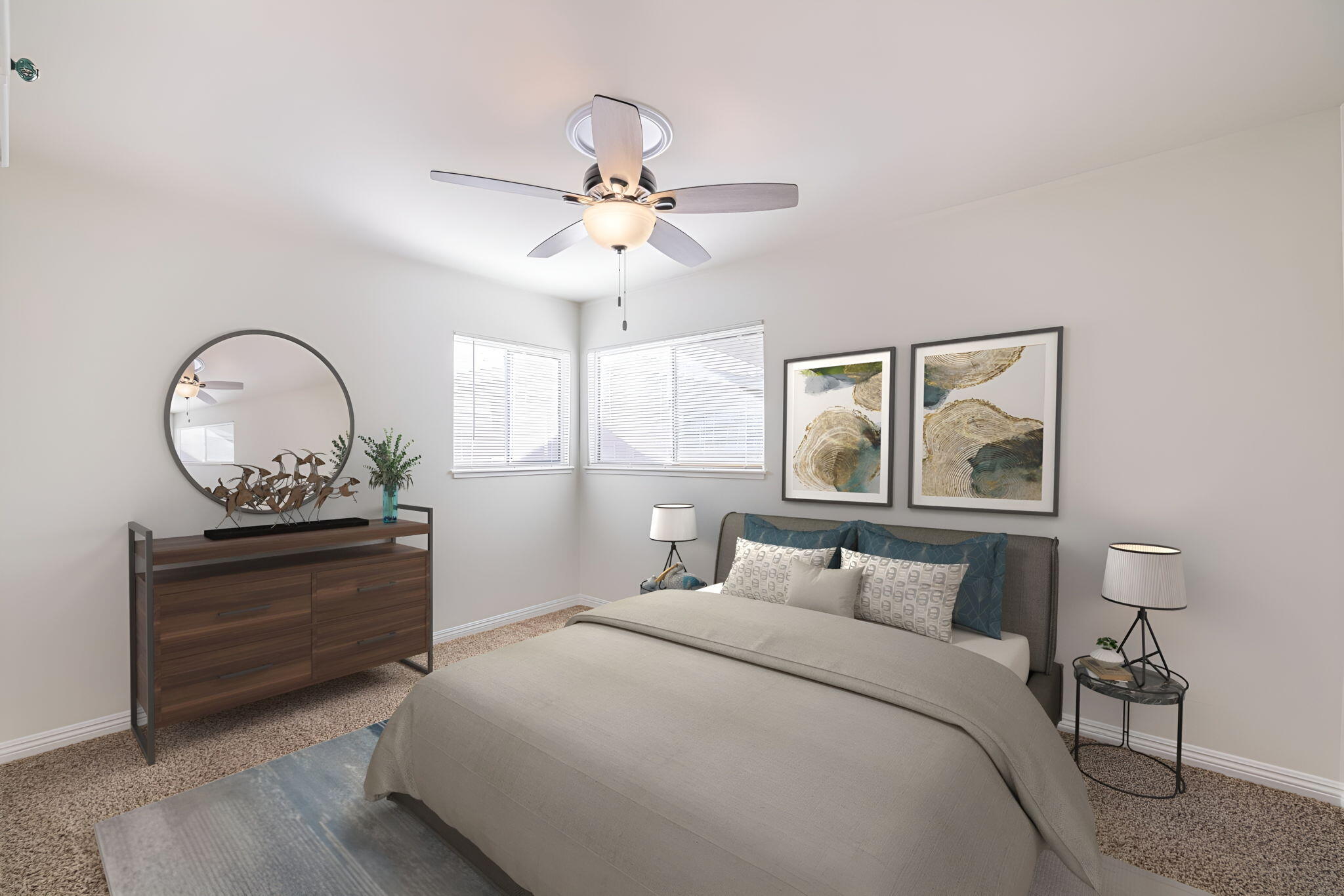 44015 Elm Avenue Lancaster, CA 93534 - Photo 10 of 22 a bedroom with bed and window