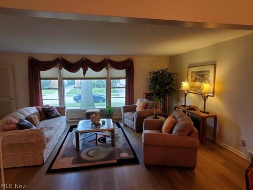 2443 Elmdale Road Cleveland, OH 44118 - Photo 6 of 24 Living room with hardwood / wood-style flooring