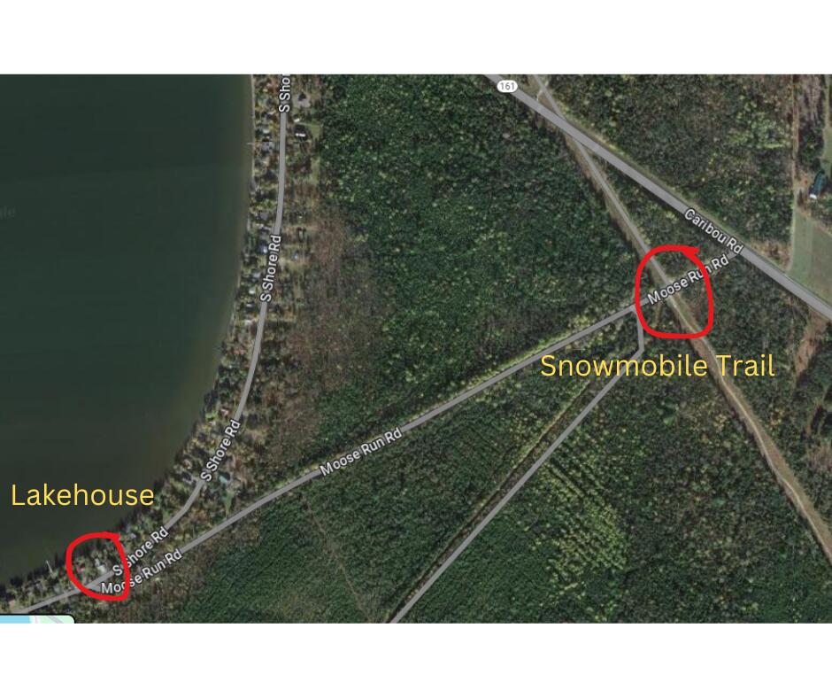 285 South Shore Road Stockholm, ME 04783 - Photo 5 of 39 Snowmobile trail