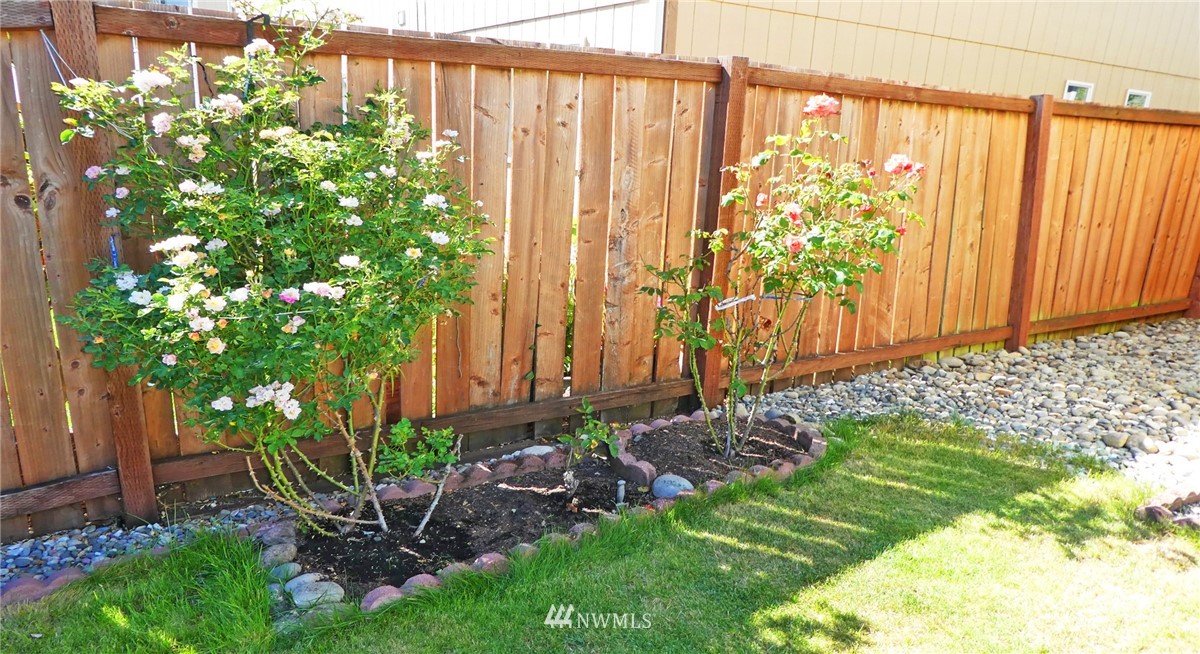 2513 Hidden Springs Loop Southeast Lacey, WA 98503 - Photo 15 of 40 a view of a backyard with a garden