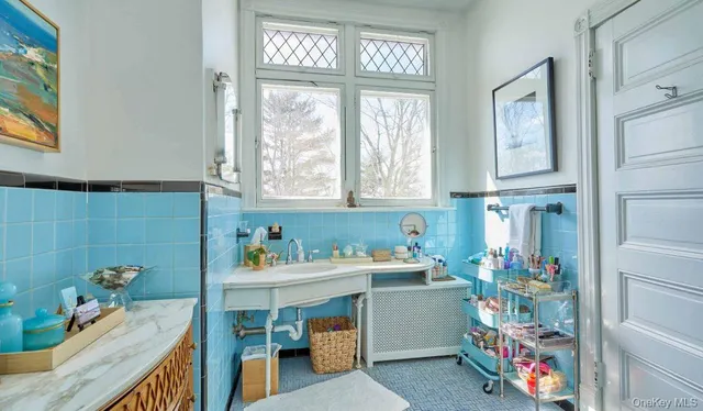 a room with storage and utility