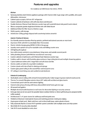 $699,900 | 5303 Grover Avenue, Unit 2, Austin, TX 78756