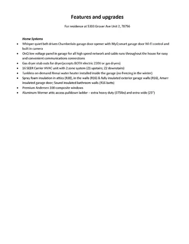 $699,900 | 5303 Grover Avenue, Unit 2, Austin, TX 78756