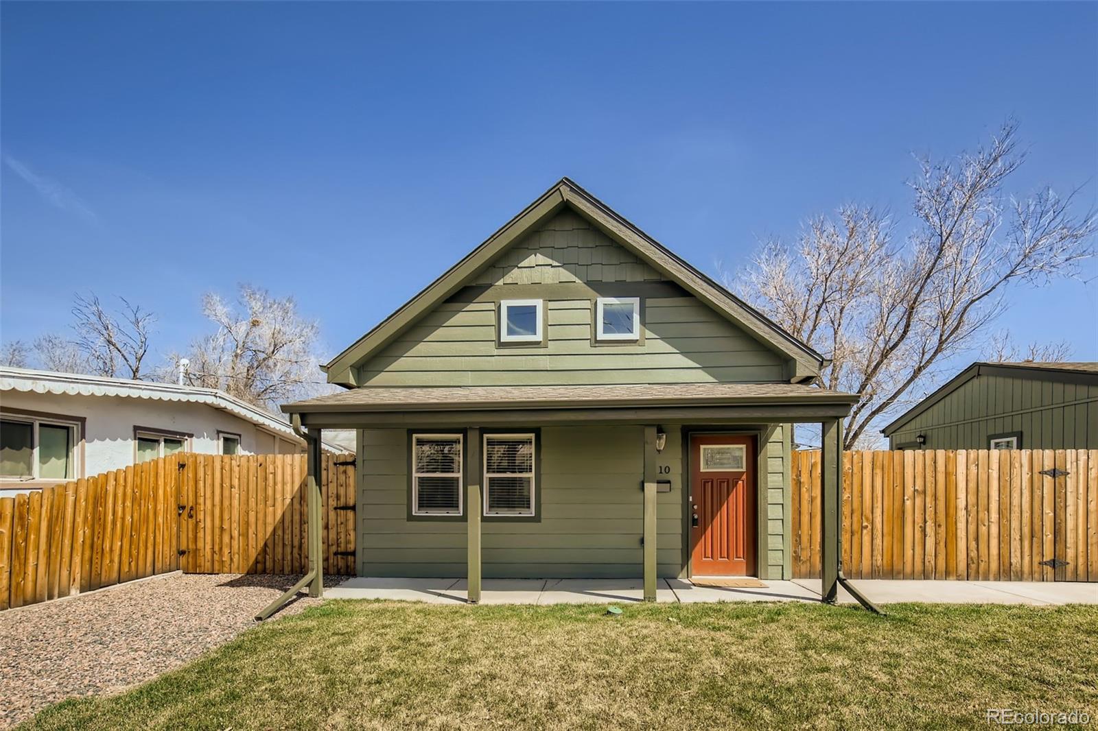 2310 South Decatur Street Denver, CO 80219 - Photo 25 of 27 a front view of a house