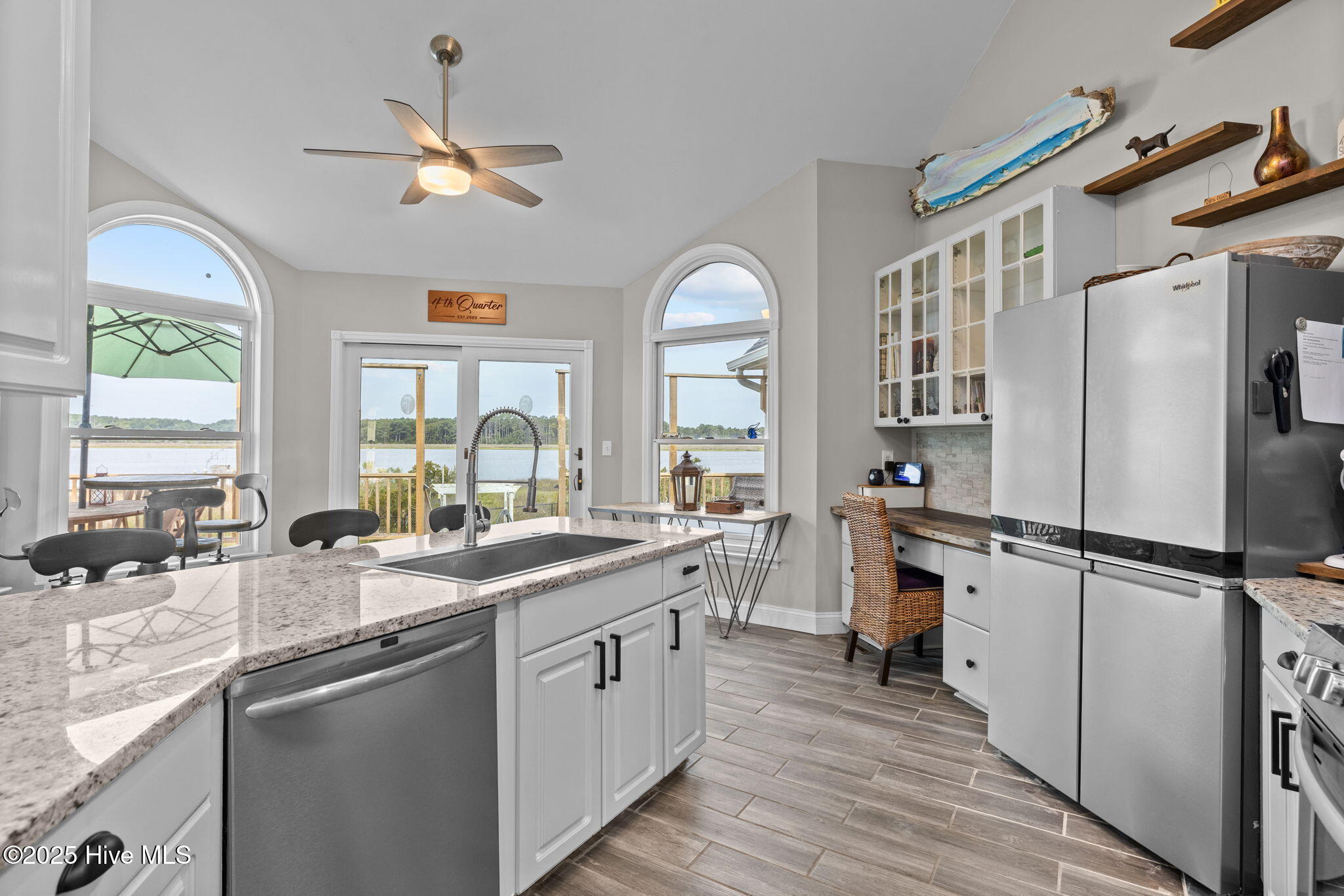 413 Pelican Harbor Road Beaufort, NC 28516 - Photo 17 of 25 Waterview from kitchen