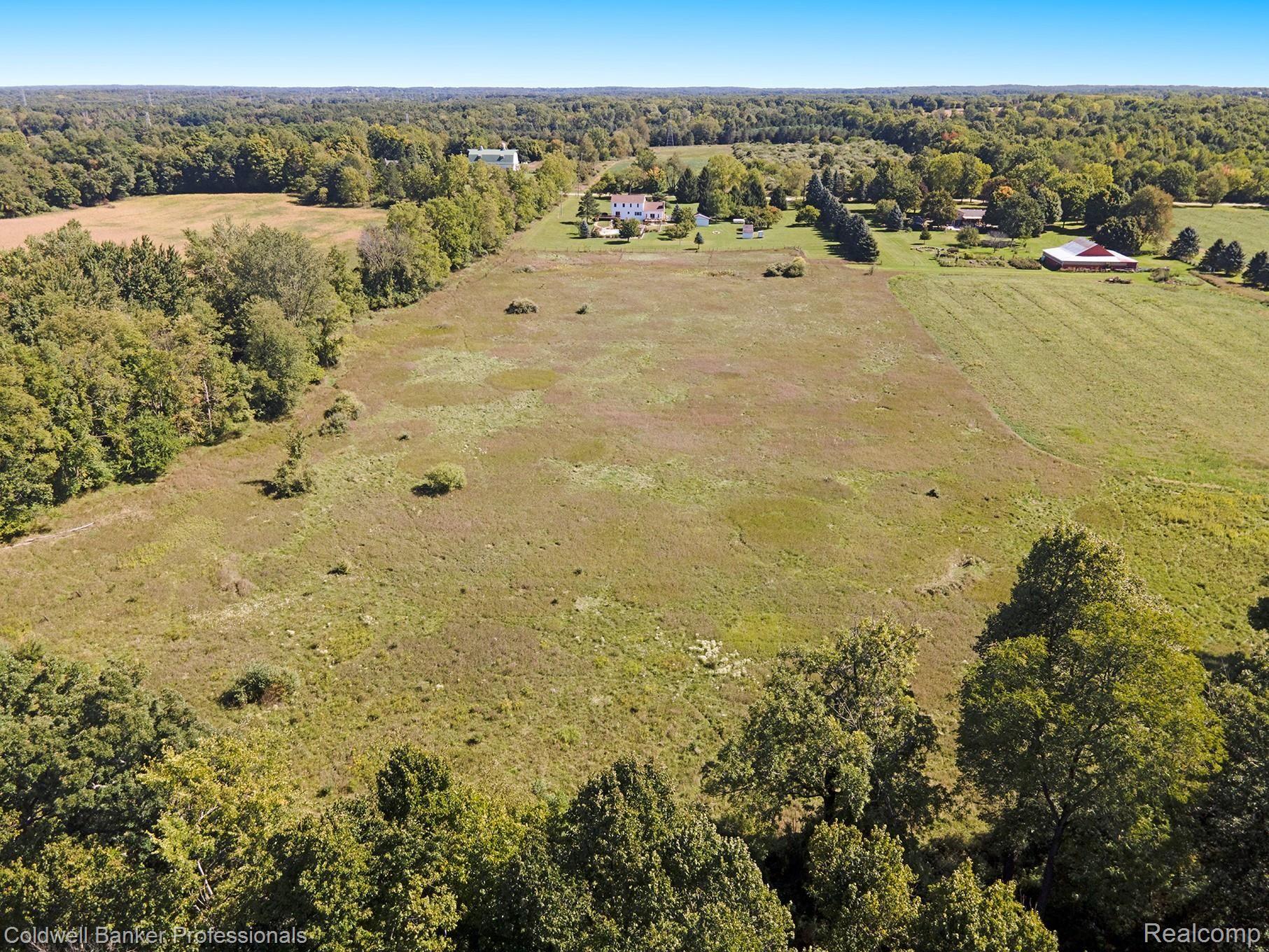 2706 Clark Road Lapeer, MI 48446 - Photo 41 of 44 Aerial View From Back Of Property