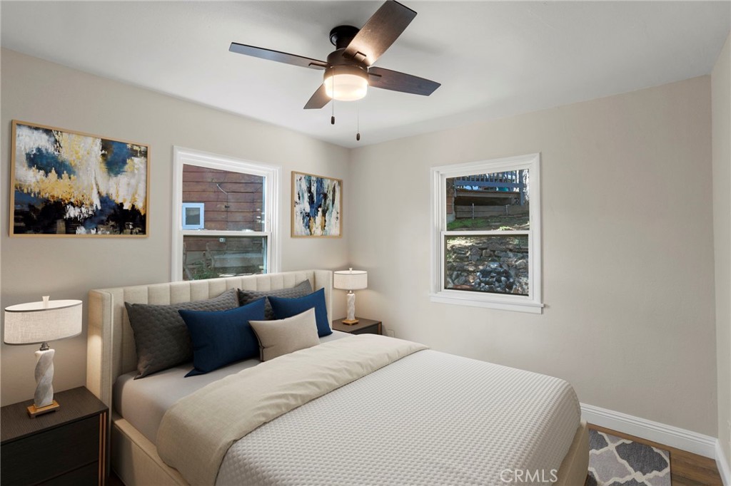 812 Bergschrund Drive Crestline, CA 92325 - Photo 8 of 23 a bedroom with bed and window