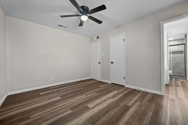 wooden floor in an empty room