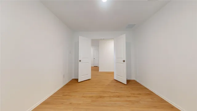 a view of empty room