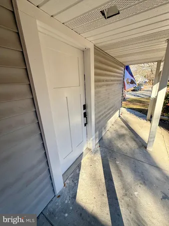 a view of an entryway