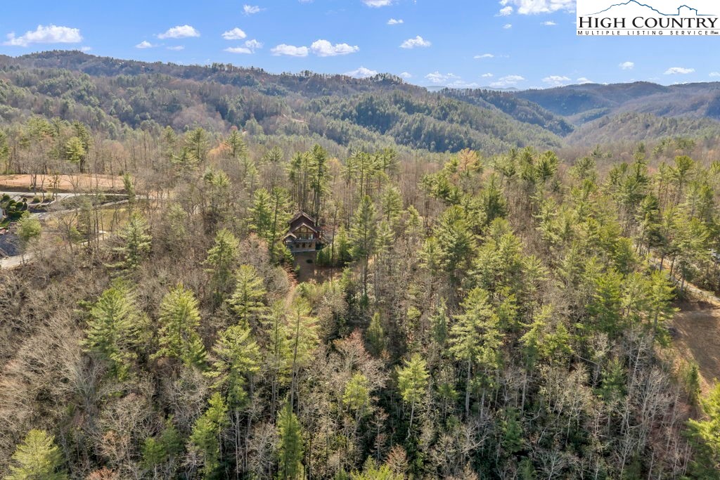 801 Wagon Ridge Road Ferguson, NC 28624 - Photo 43 of 44 a view of a lush green hillside and houses