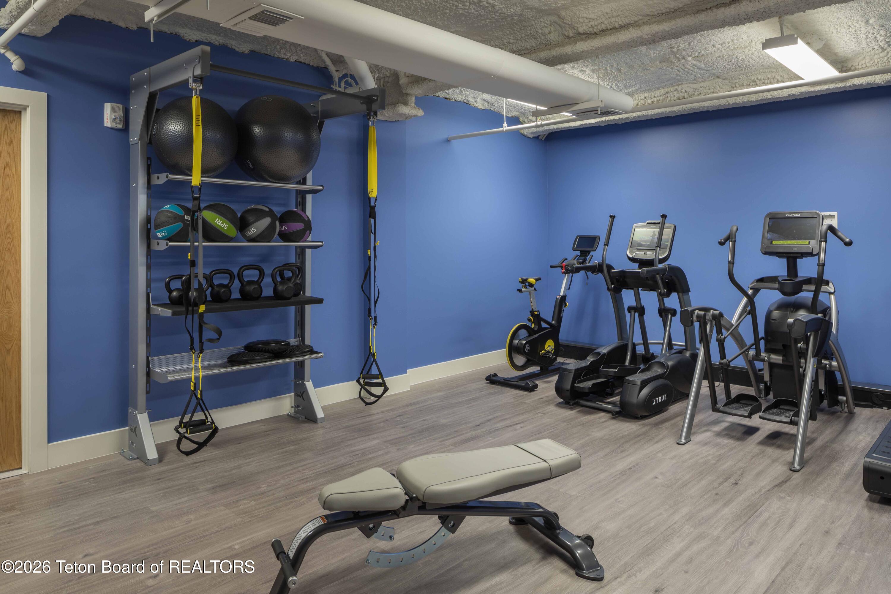 680 South Cache Street, Unit 201 Jackson, WY 83001 - Photo 14 of 20 Gym