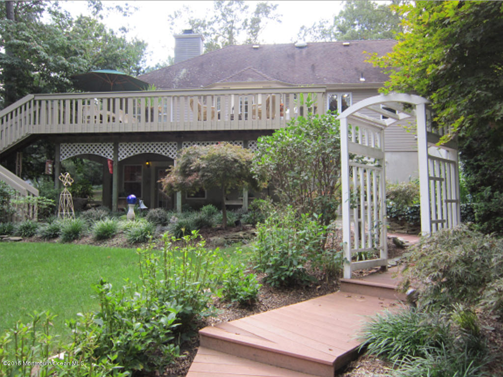 117 South Cooks Bridge Road Jackson, NJ 08527 - Photo 40 of 56 view of the huge deck and staircase