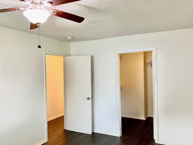 6114 Hogan Avenue Austin, TX 78741 - Photo 13 of 16 a view of a hallway with wooden floor