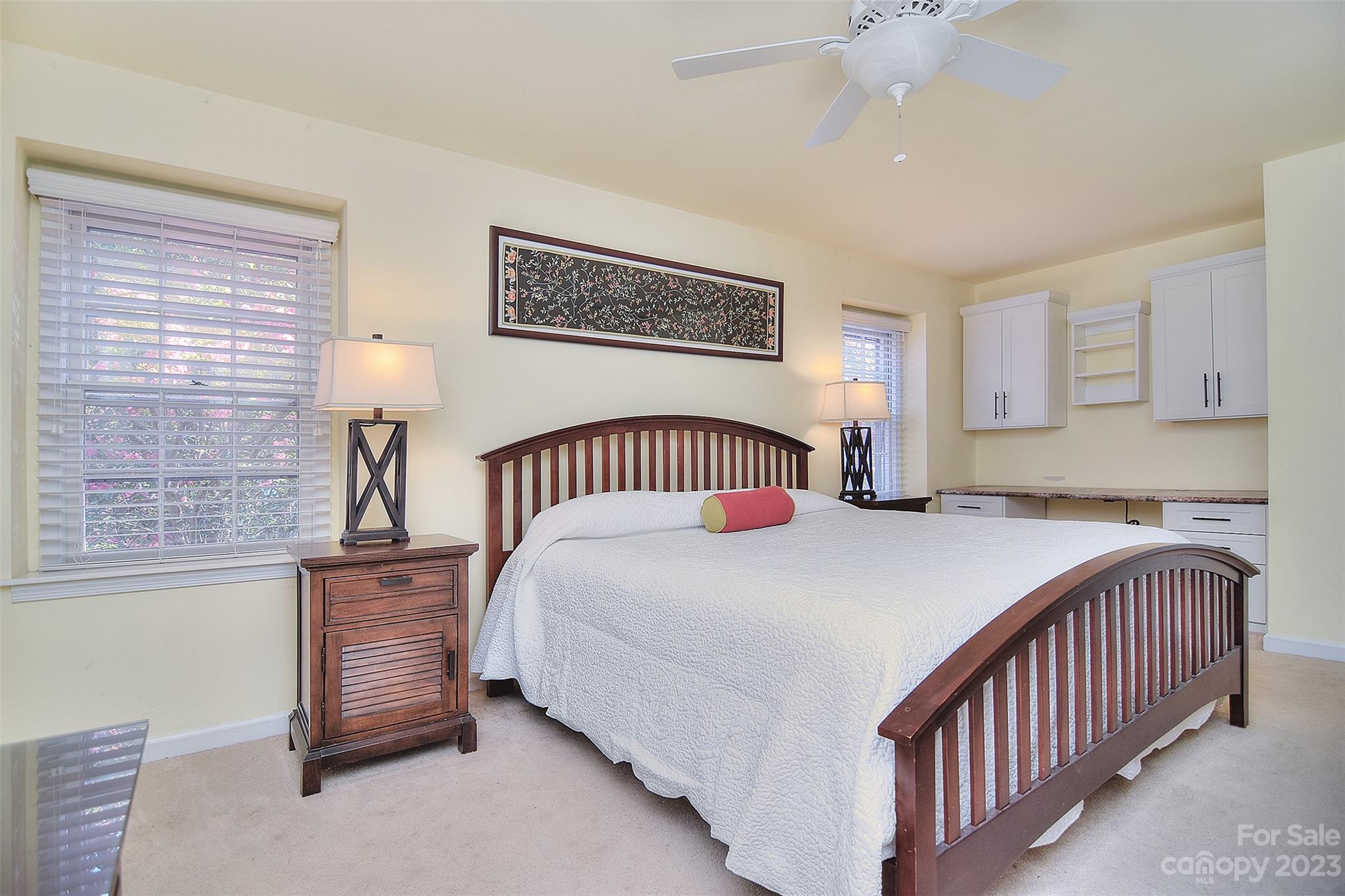 4415 Simsbury Road Charlotte, NC 28226 - Photo 23 of 36 a bedroom with a bed and a window