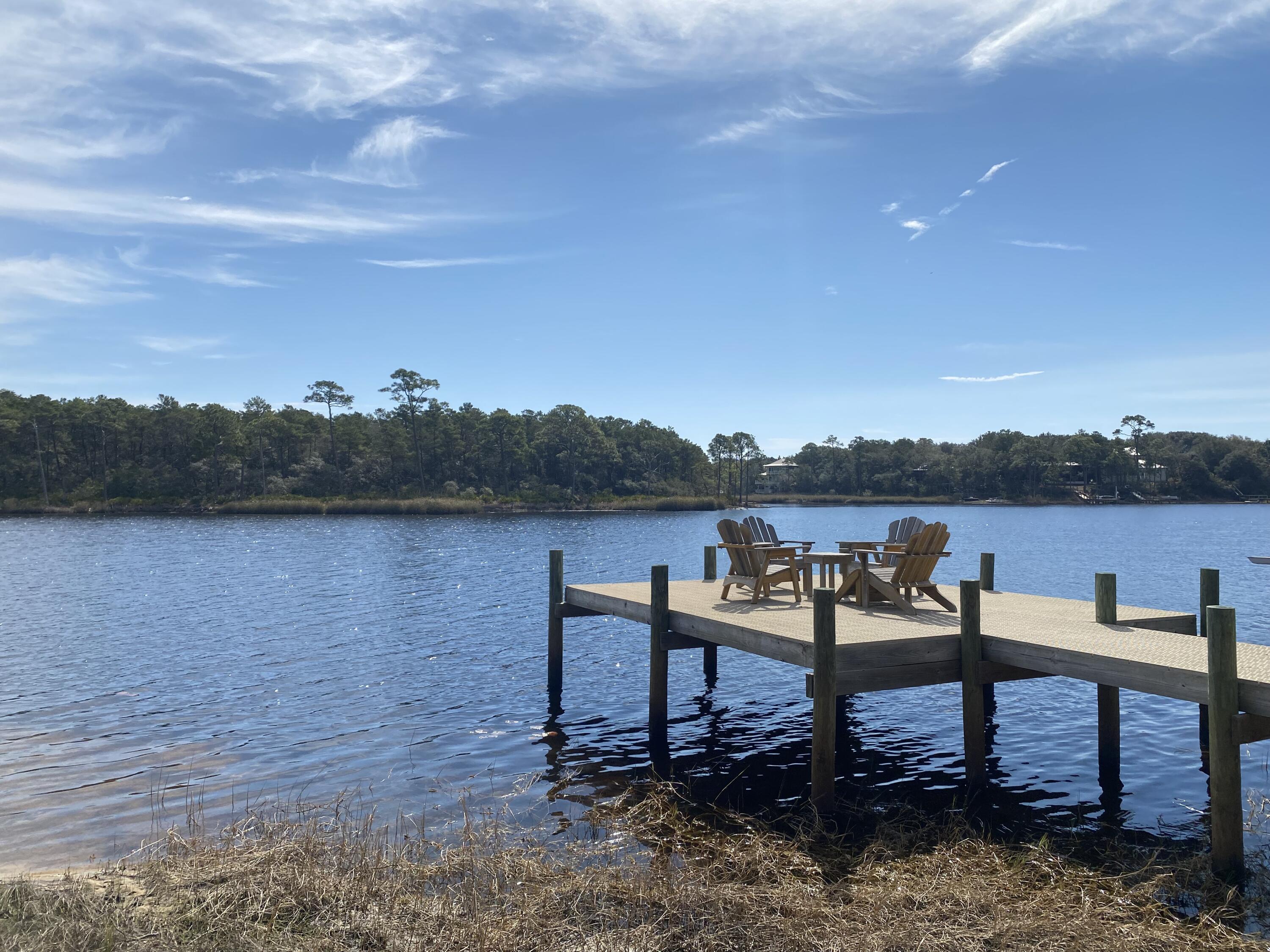 Tbd Tbd Chance St Inlet Beach Inlet Beach, FL 32461 - Photo 1 of 13 View from Dock