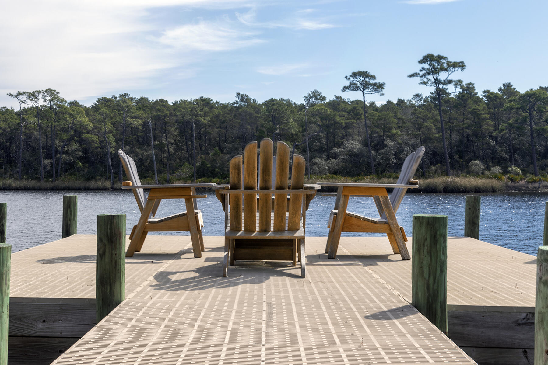 Tbd Tbd Chance St Inlet Beach Inlet Beach, FL 32461 - Photo 11 of 13 Camp Crk Dock & chairs
