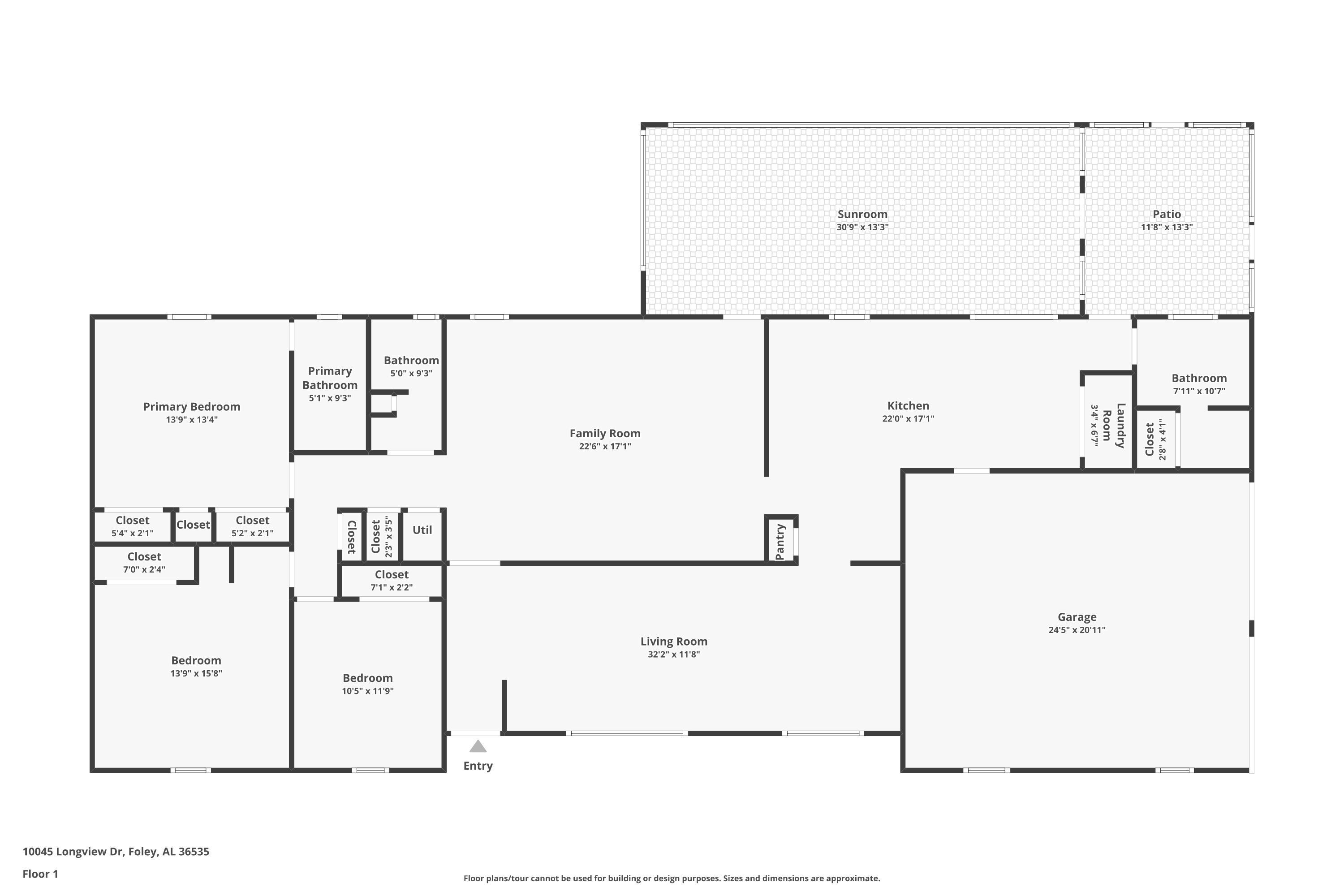 10045 Longview Drive West Foley, AL 36535 - Photo 84 of 84 Floor Plan