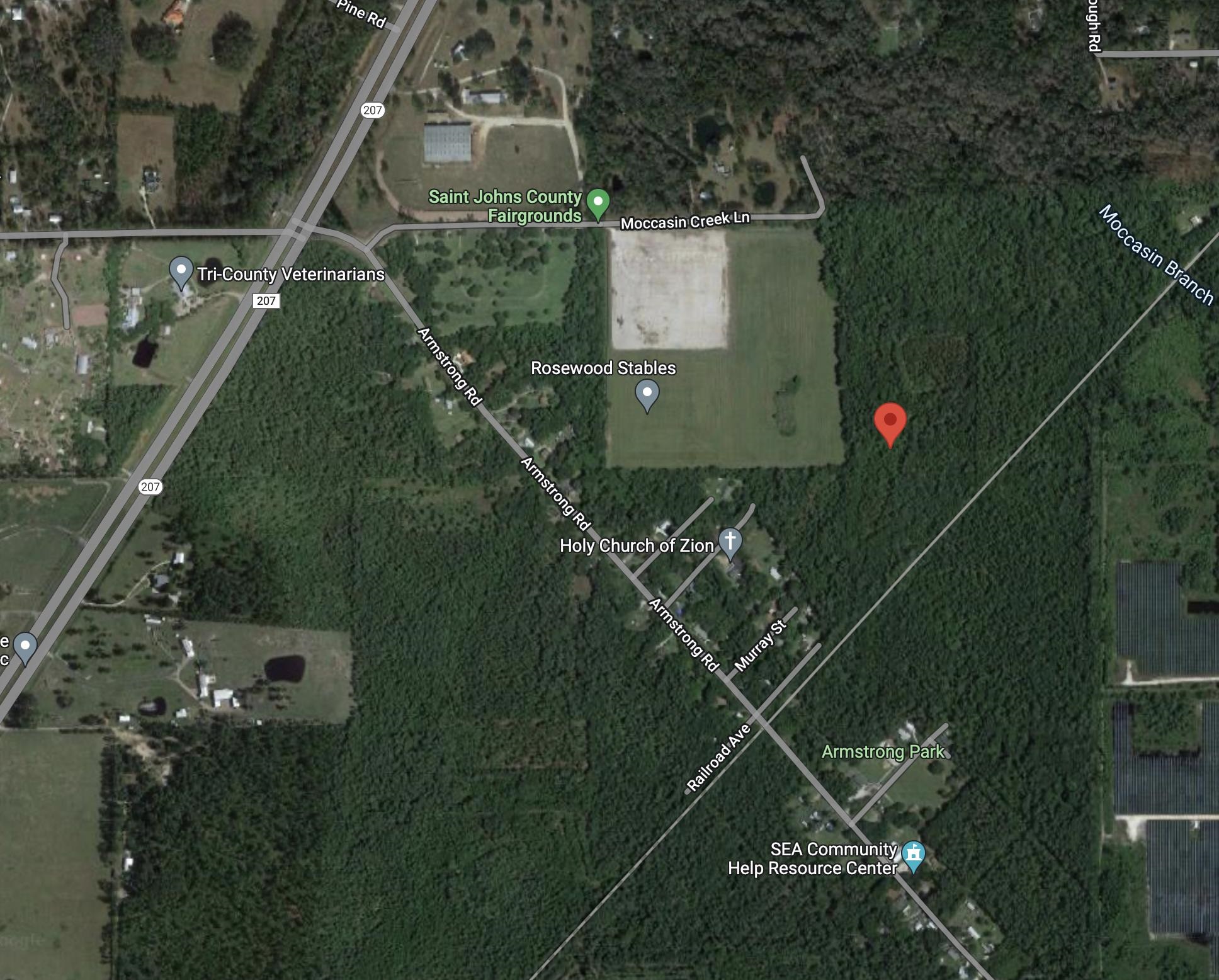 0 Railroad Avenue Elkton, FL 32033 - Photo 2 of 2 an aerial view of a house