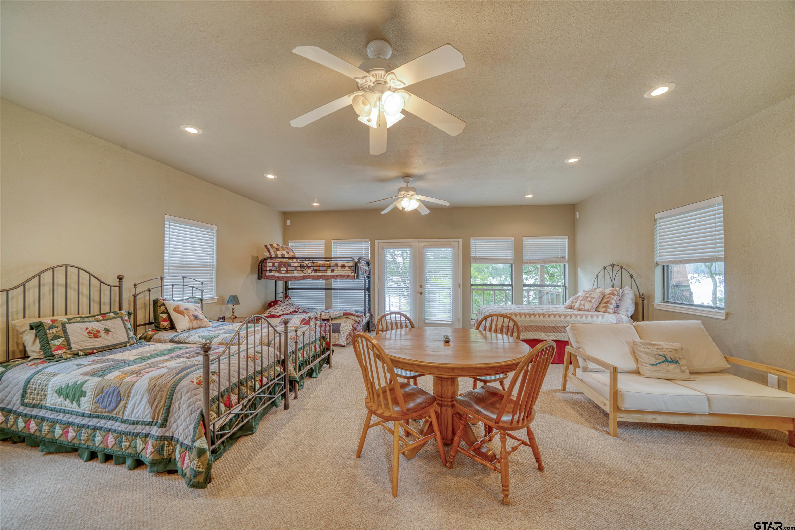 144 King Lyle Road Scroggins, TX 75480 - Photo 42 of 48 a view of a dining room with furniture window and outside view