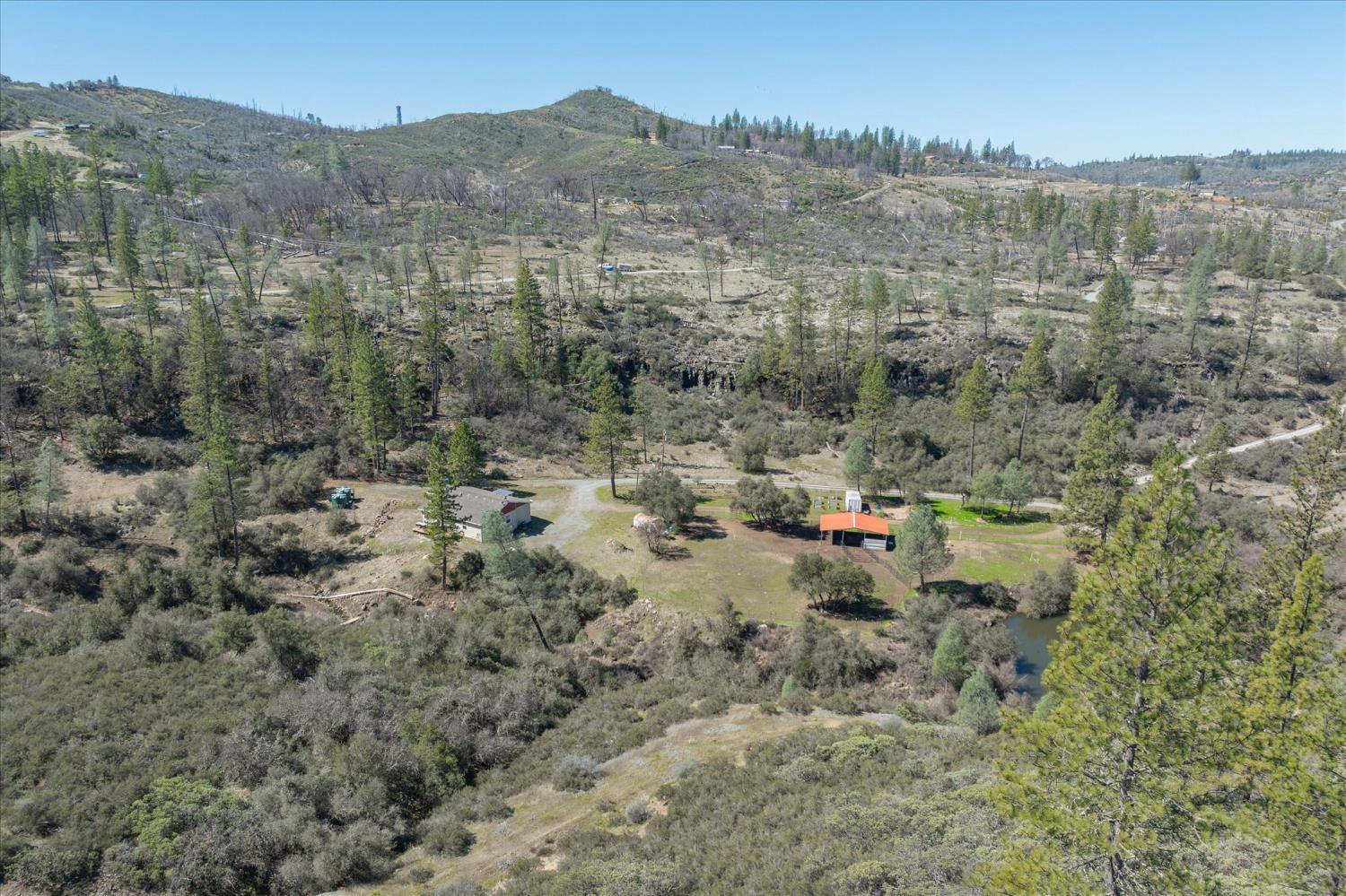 5921 Triple Oaks Road Mountain Ranch, CA 95246 - Photo 30 of 33 View from the high point of property with road/trail access.