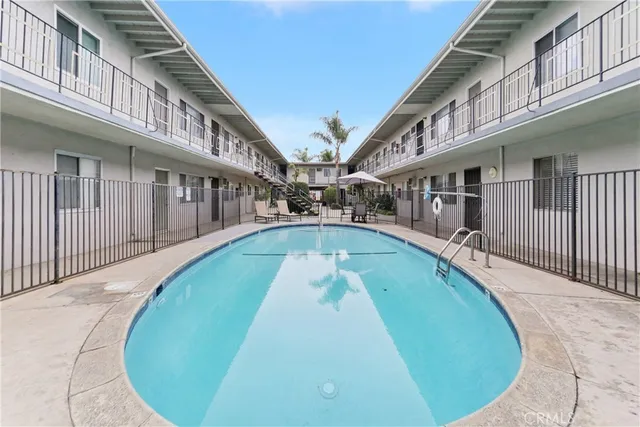 a view of a house with swimming pool