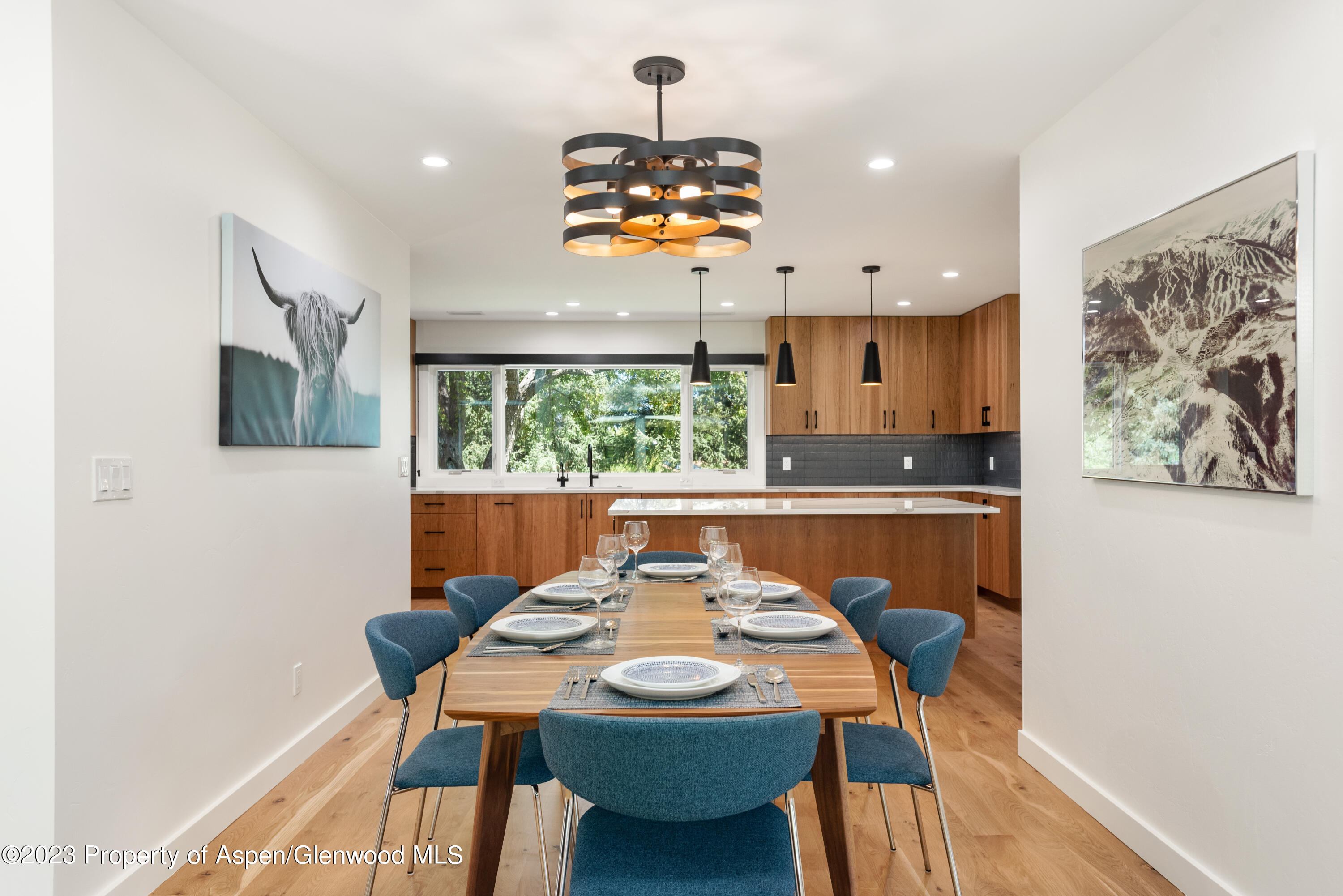 210 Horseshoe Drive Basalt, CO 81621 - Photo 11 of 52 a view of a dining room with furniture window and outside view