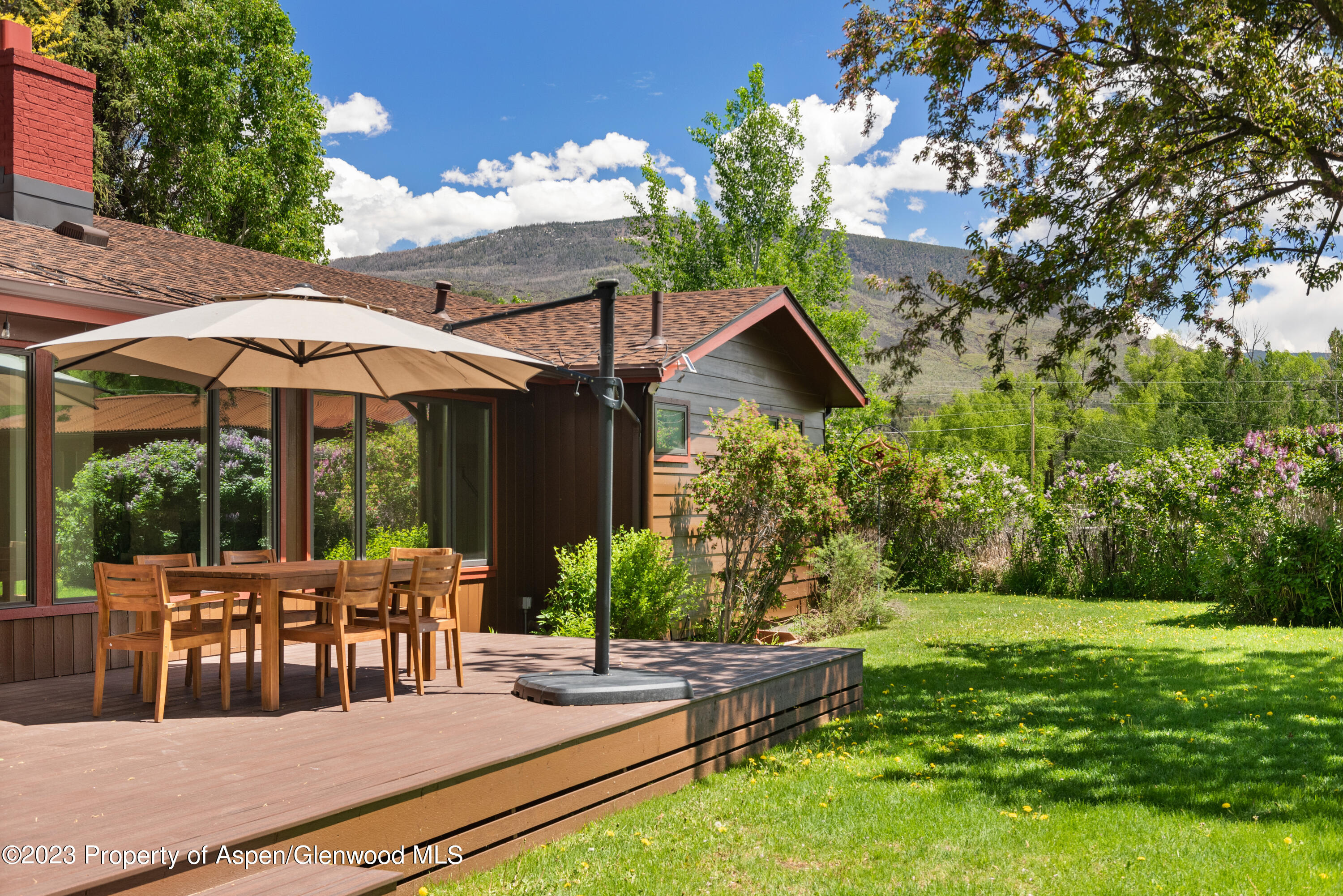 210 Horseshoe Drive Basalt, CO 81621 - Photo 37 of 52 a view of outdoor space yard deck patio and outdoor kitchen
