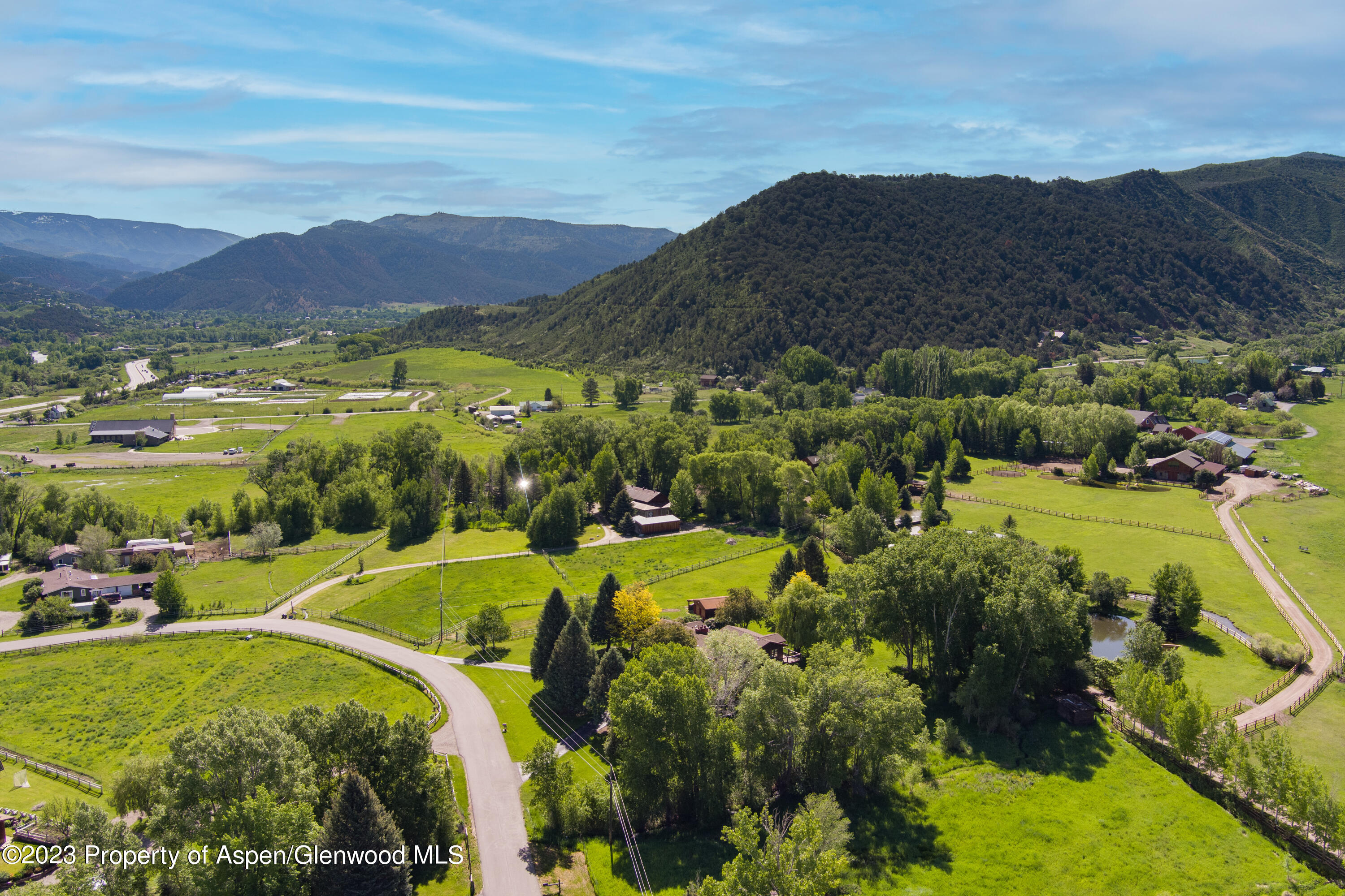 210 Horseshoe Drive Basalt, CO 81621 - Photo 51 of 52 a view of a town with mountains in the background