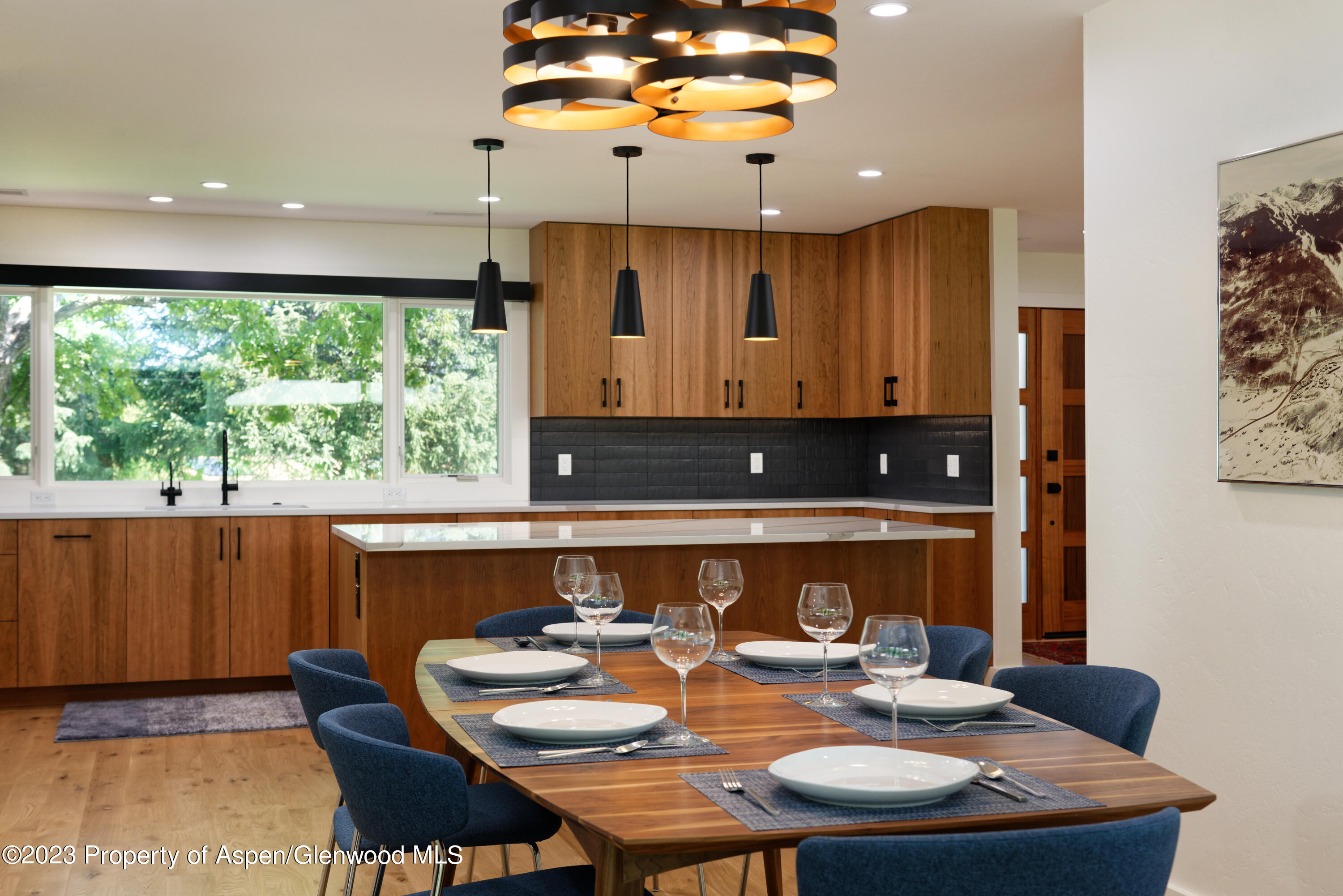 210 Horseshoe Drive Basalt, CO 81621 - Photo 10 of 52 a view of a dining room with furniture window and outside view
