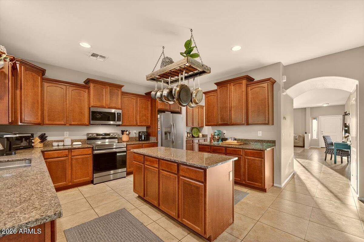 23913 North 23rd Way Phoenix, AZ 85024 - Photo 5 of 55 Granite Kitchen with Large Island