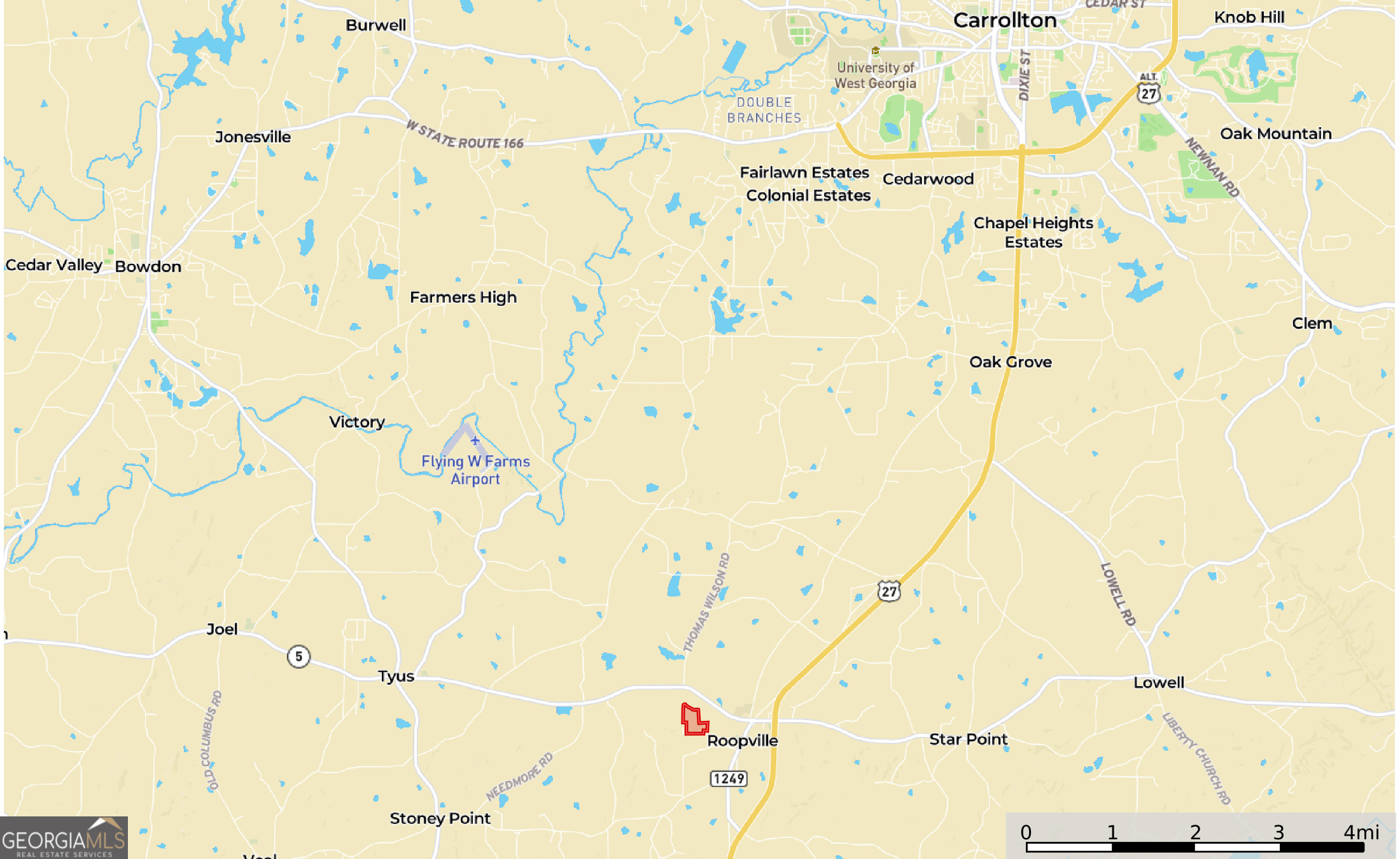 305 West Drive Roopville, GA 30170 - Photo 70 of 70 a bathroom with a shower