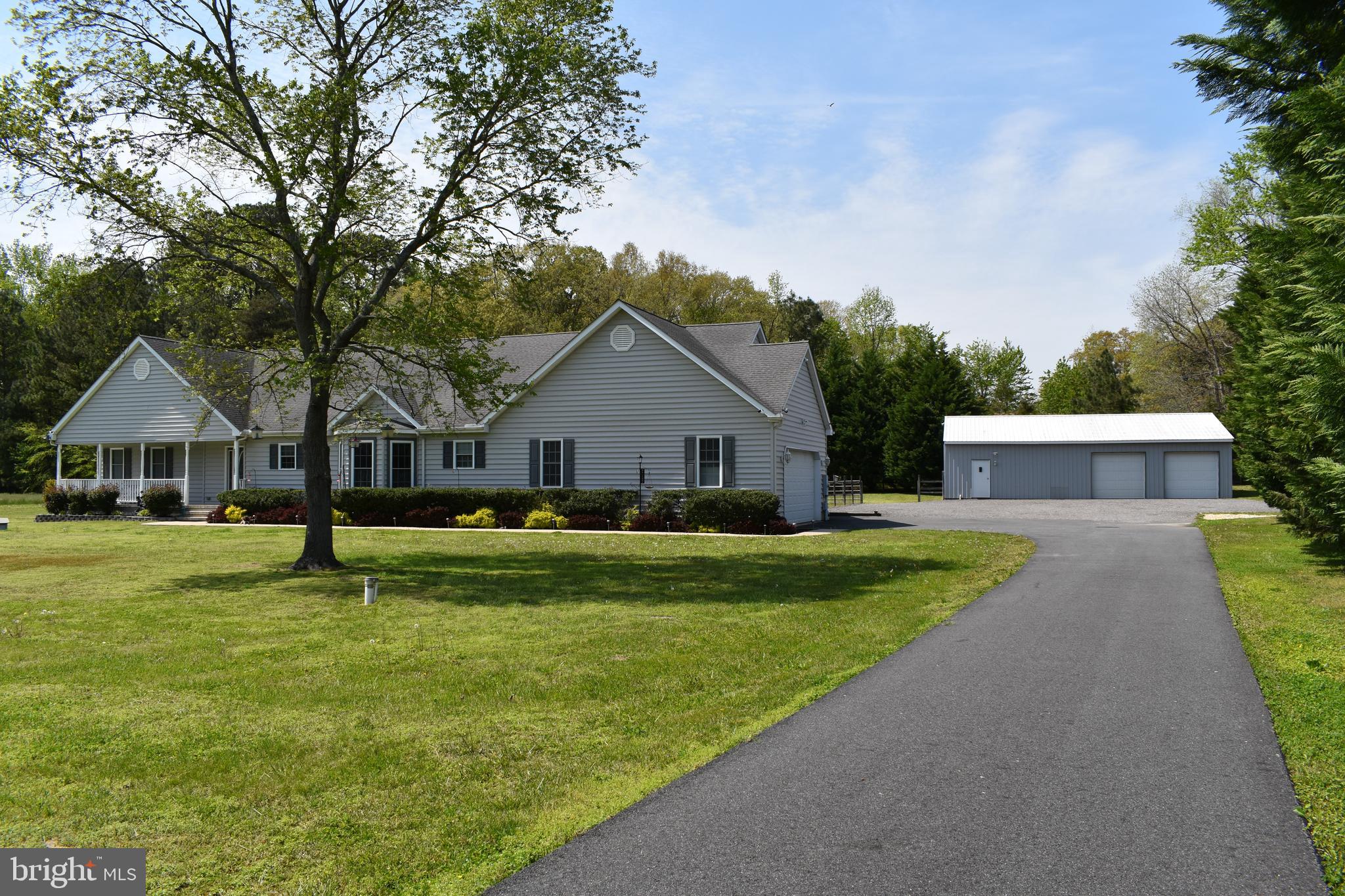 25596 Garey Road Denton, MD 21629 - Photo 8 of 54 Front View Paved Driveway