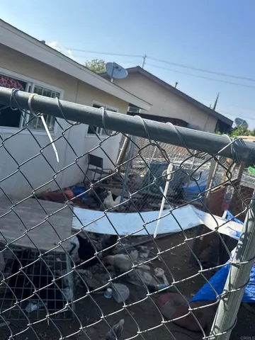 a close up of a storage and utility room