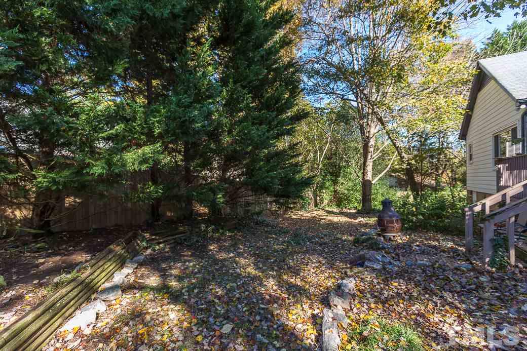 4004 Sherlock Court Raleigh, NC 27613 - Photo 11 of 11 PERFECTLY SIZED and PRIVATE BACKYARD. Endless possibilities to fit your needs in this yard!