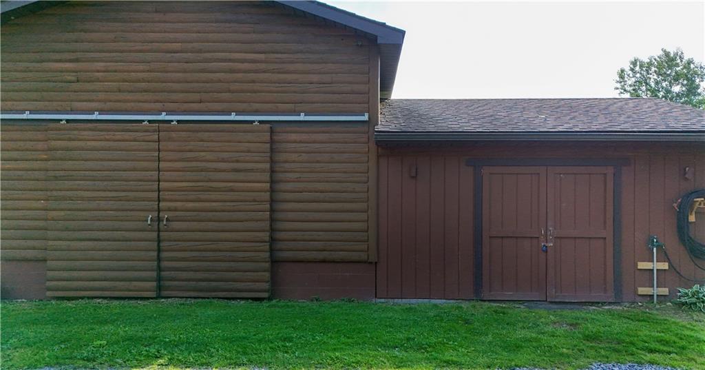 376 Urey School Road Sandy Lake, PA 16145 - Photo 4 of 48 Once a barn for goats and now a wood shed. Make it yours