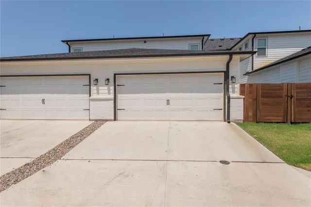 a view of garage with furniture