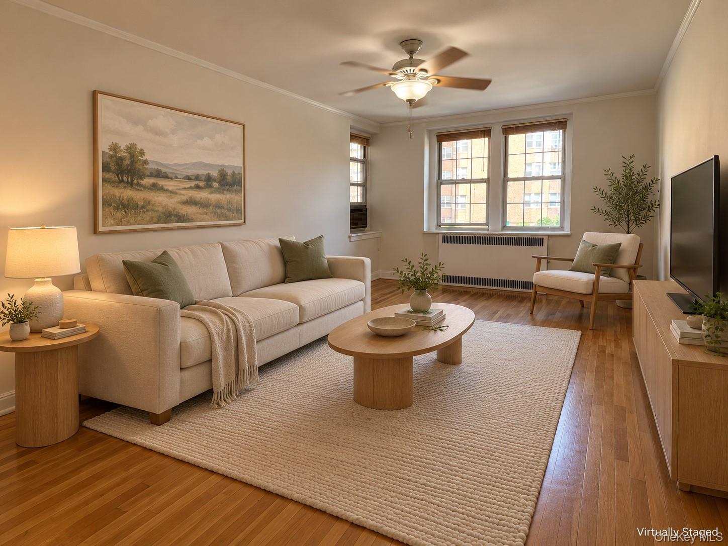 253 Garth Road, Unit 2A Scarsdale, NY 10583 - Photo 2 of 25 virtually staged- sunlit with double exposures
