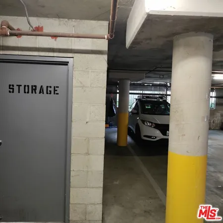 a view of car garage