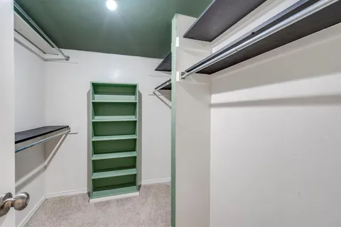 a view of walk in closet