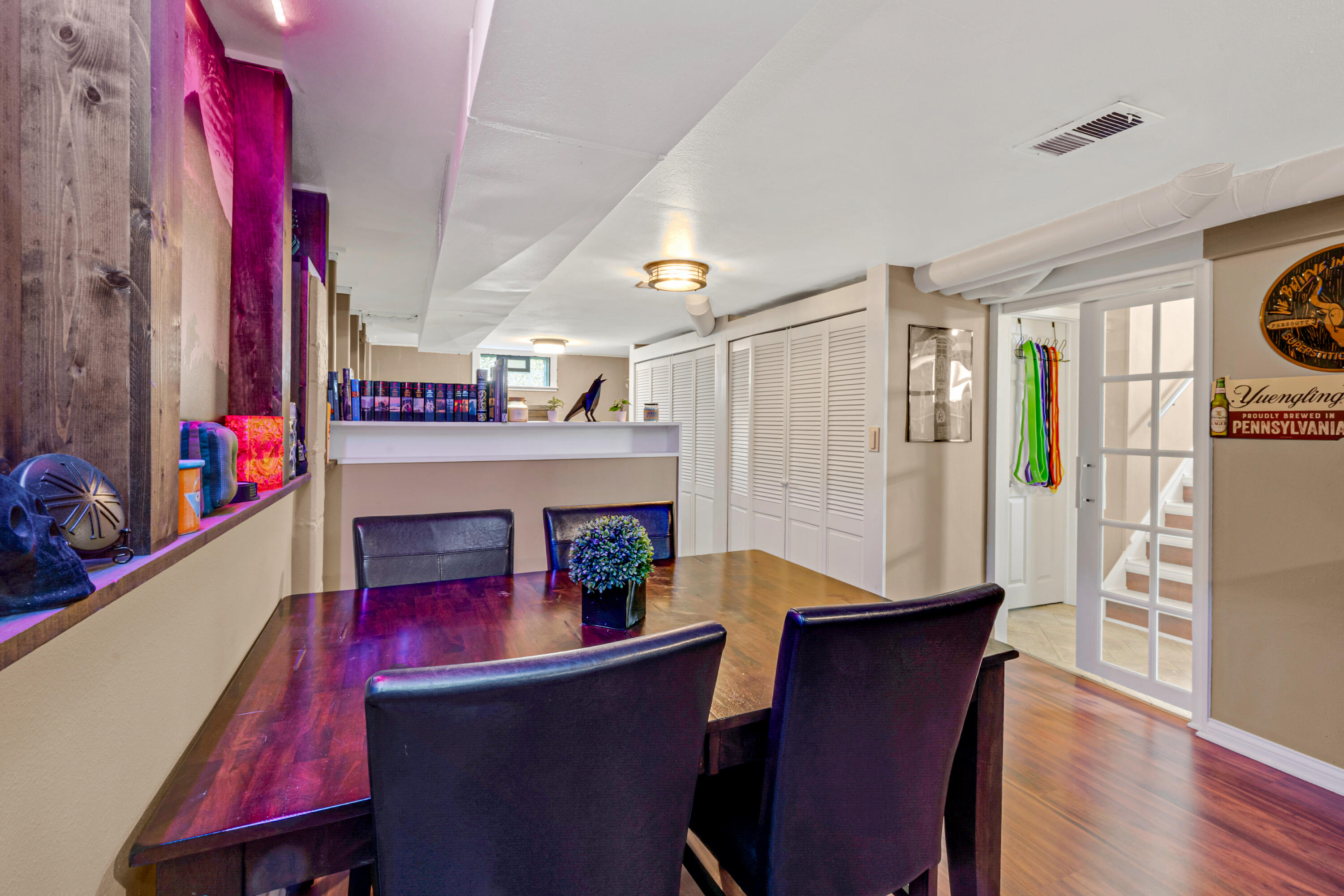 8550 North Regent Road Fox Point, WI 53217 - Photo 13 of 24 Split finished basement offers open feel with separate spaces