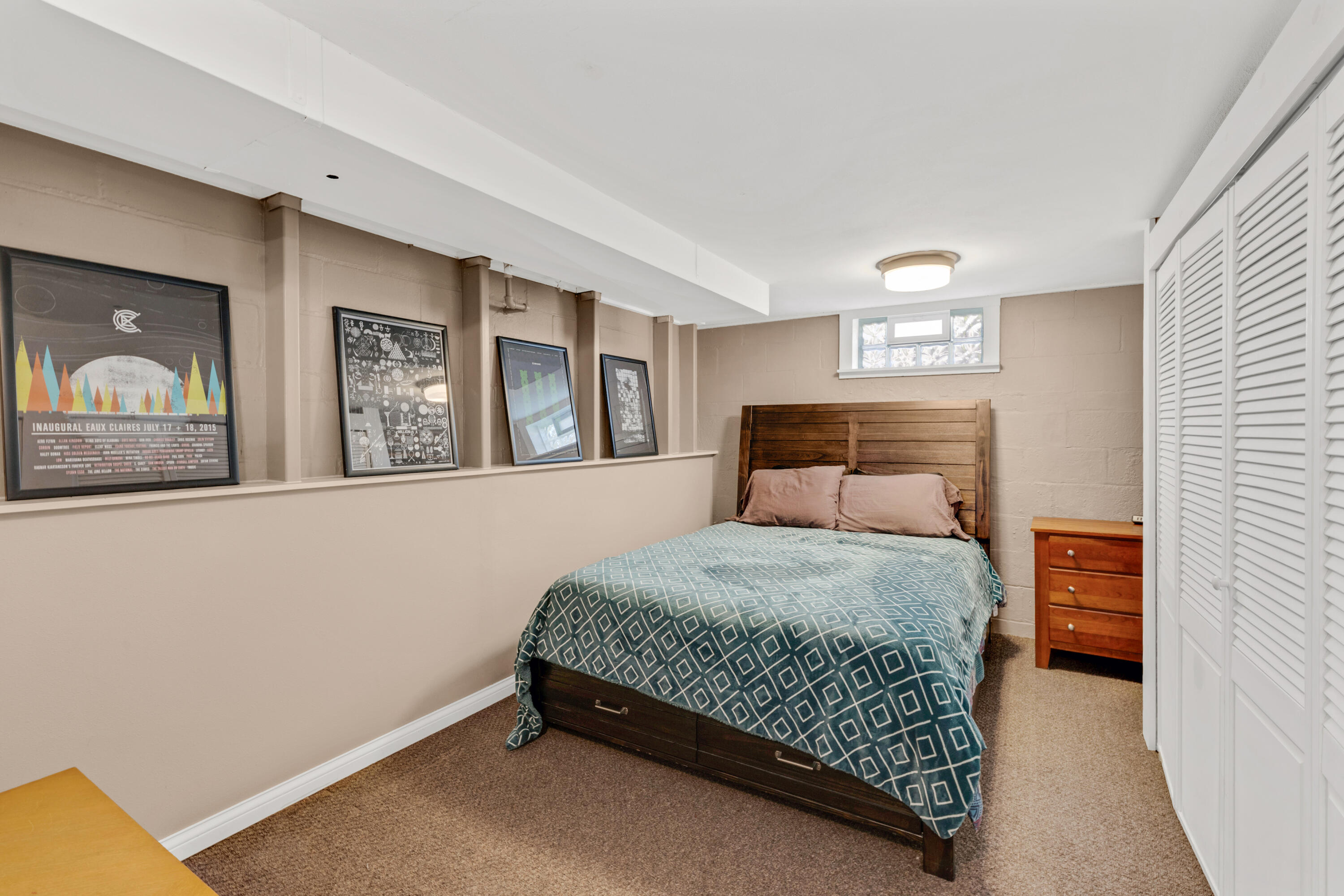 8550 North Regent Road Fox Point, WI 53217 - Photo 15 of 24 Lots of closet space in finished basement.