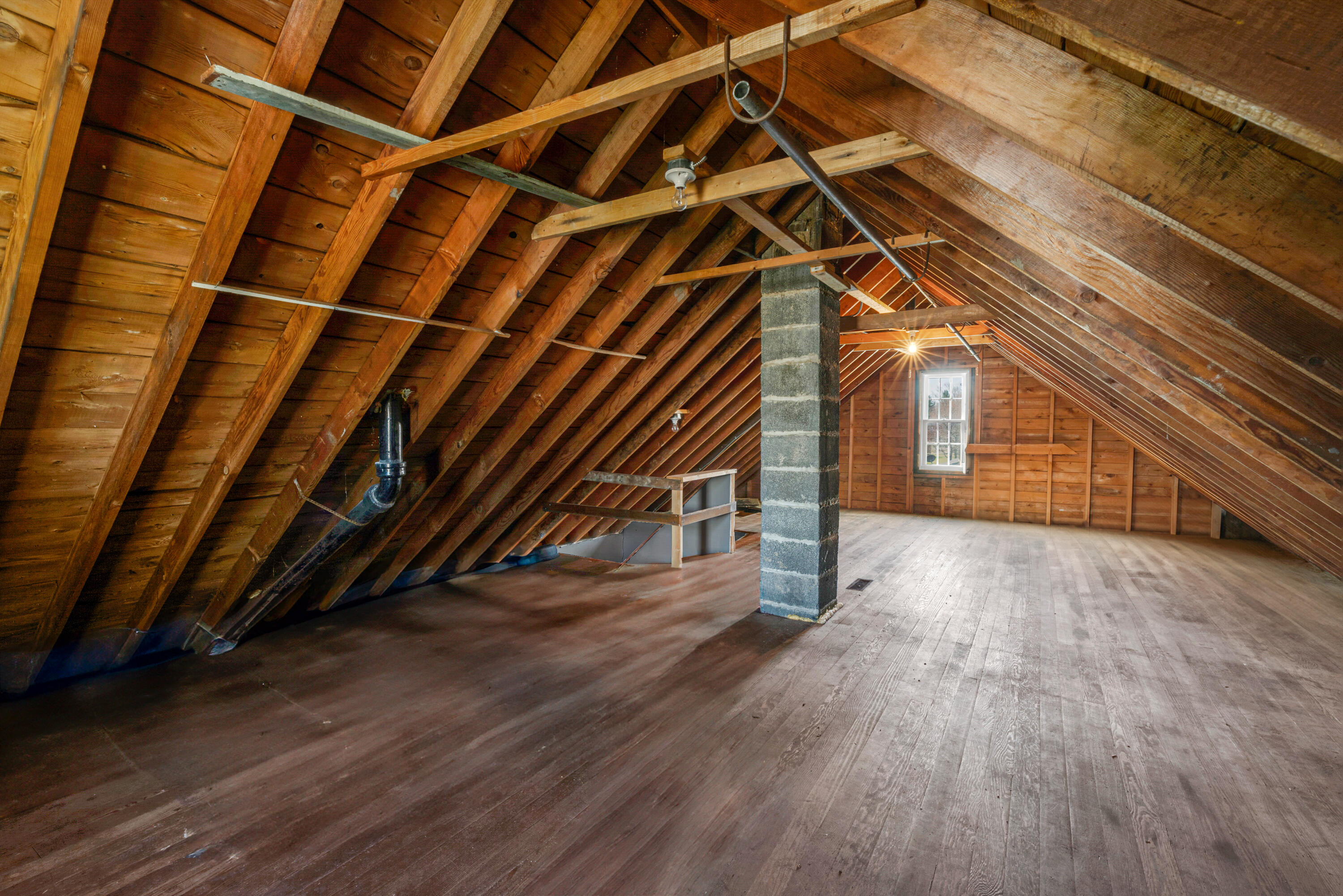 8550 North Regent Road Fox Point, WI 53217 - Photo 17 of 24 Could be converted into a primary suite, the plumbing stack adds possibility of second bathroom!