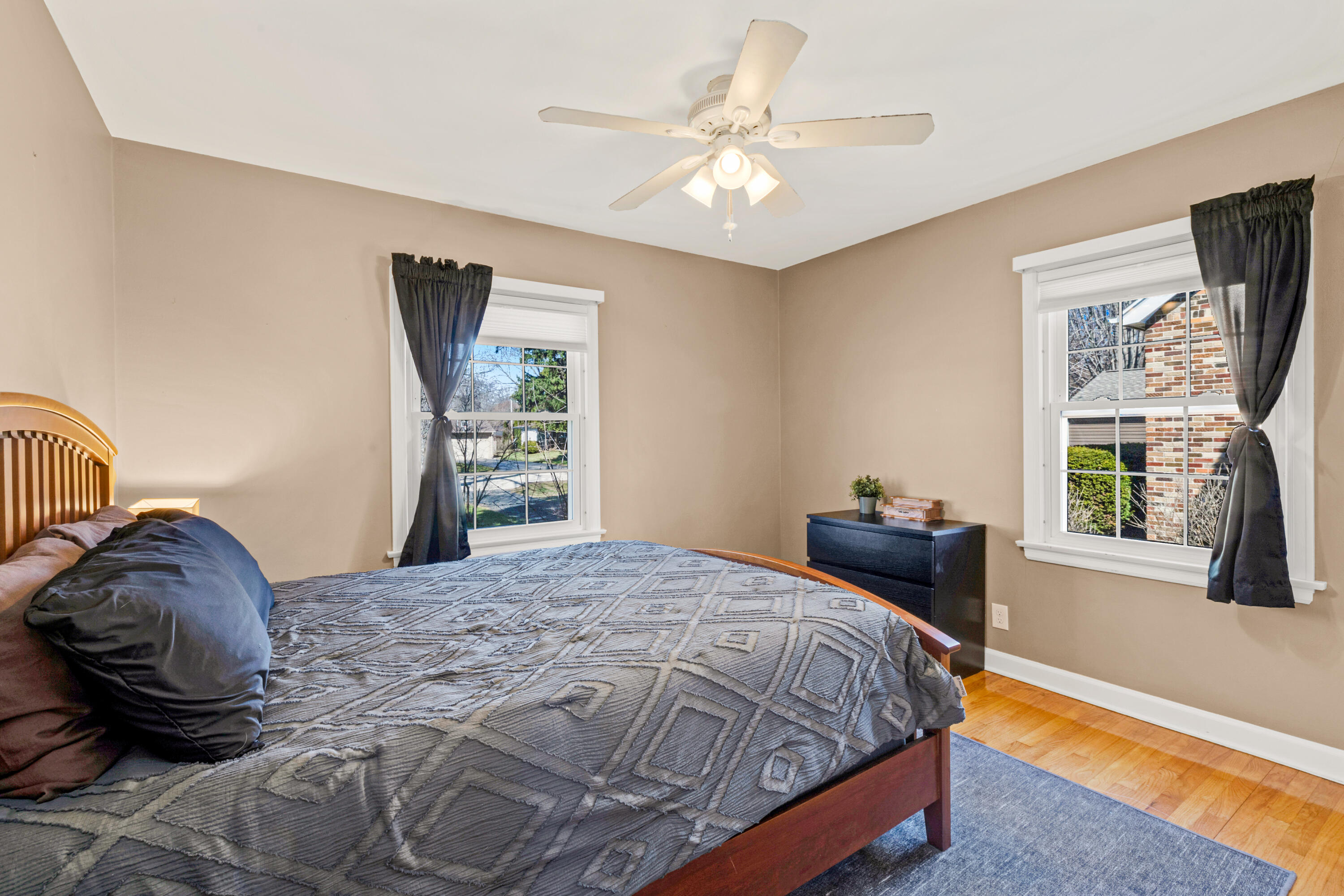 8550 North Regent Road Fox Point, WI 53217 - Photo 10 of 24 Bedroom 1 off of main hallway